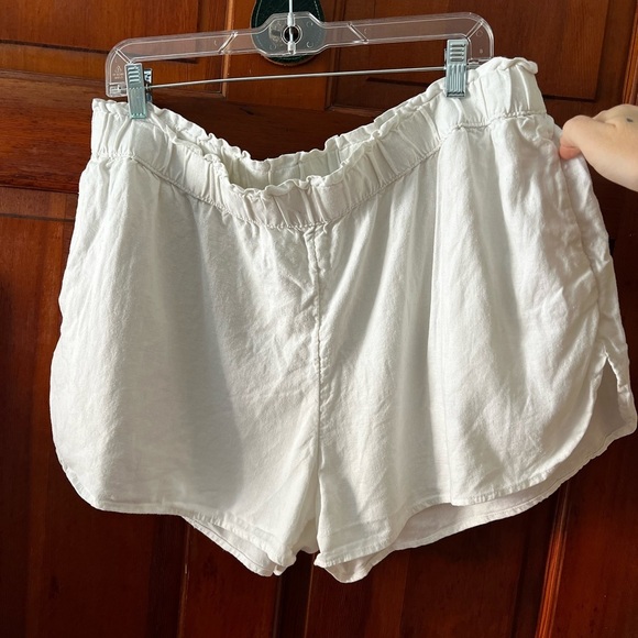 Universal Thread White Linen Blend Shorts XXL – Summer Vacation Beachwear Comfy - Picture 6 of 6